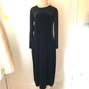 Vintage Velvet Dress